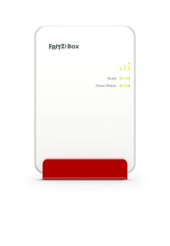 FRITZ!Box 6860 5G – Mobilfunk-Router mit Wi-Fi 6, PoE+, DECT & IP65-Gehäuse