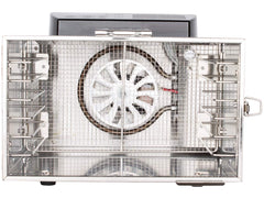 Beeketal 'BDA-15' Dörrautomat aus Edelstahl mit 10 Etagen, Zeitschaltuhr (max. 24h), einstellbarer Temperatur (30-90 °C) und LED Bedienfeld - Profi Gastro Dörrgerät inkl. 10 Einlegegitter