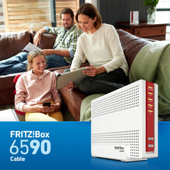 AVM FRITZ!Box 6590 Cable WLAN AC+N (DOCSIS 3.0, Dual-WLAN 1.733 Mbit/s + 800 Mbit/s, VoIP)