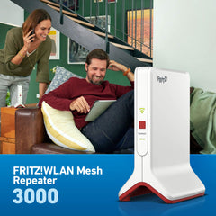 AVM Fritz!Repeater 3000 WLAN-Mesh Heimnetz WPS 2 x 5GHz & 2,4GHz