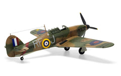 Rear three-quarter view of the finished Airfix 1:48 Hawker Hurricane Mk.I model