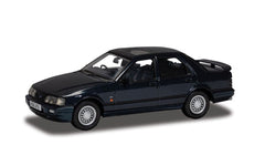 Corgi Vanguards 1:43 Ford Sierra Sapphire RS Cosworth 4x4 die-cast model in Mallard Green, front three-quarter view